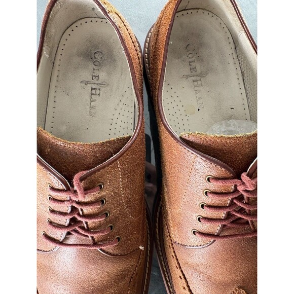 Cole Haan Nik Air Men\'s Wingtip Oxfords Dress Shoes Size 10.5 M Leather C10190 main image 11
